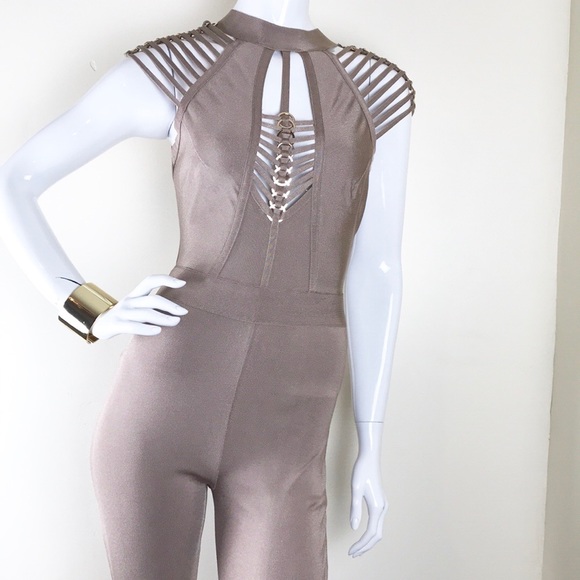 WOW couture Pants - SALE! “Gertrude” Bandage Jumpsuit